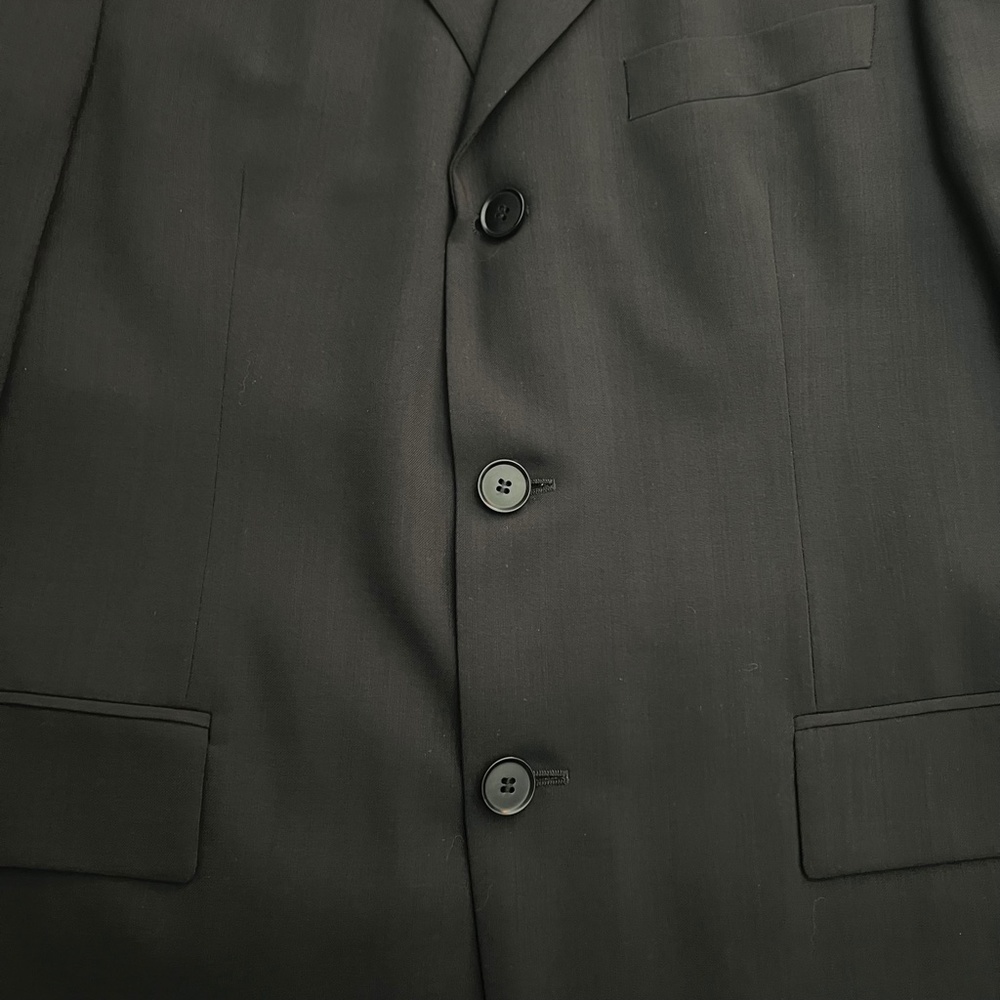 HUGO BOSS Rossellini Movie US Wool Three-Button Suit 36 S Blazer, 30W Pants 36S - Picture 4 of 16